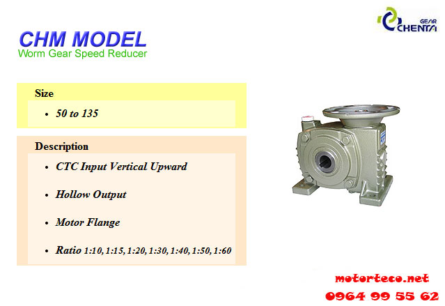 Hộp Giảm Tốc Chenta - CHM