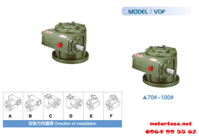 Hộp Giảm Tốc Liming VOF