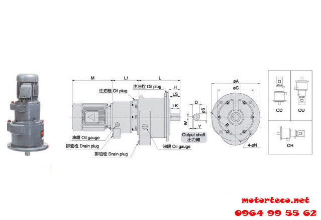 MoTor Giảm Tốc Liming LSV