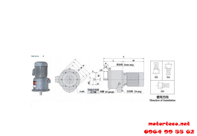 MoTor Giảm Tốc Liming V